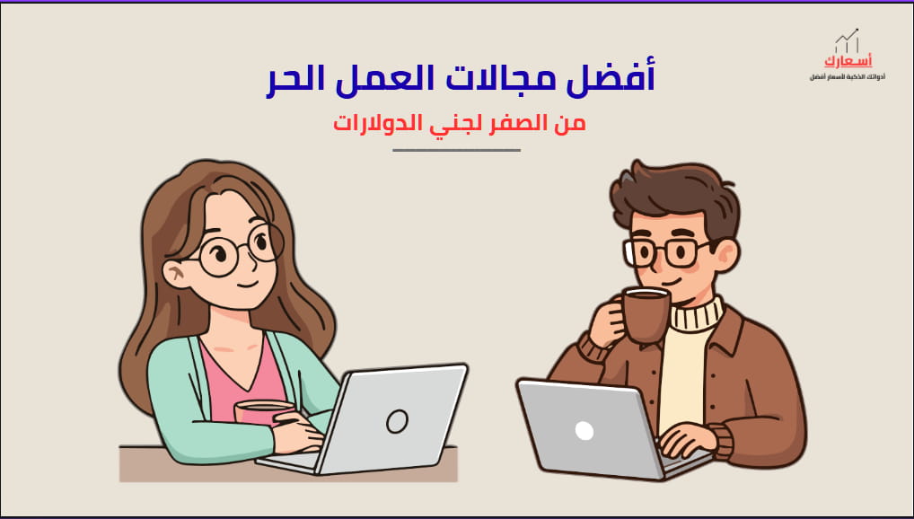 أفضل مجالات العمل الحر من الصفر لبداية العمل